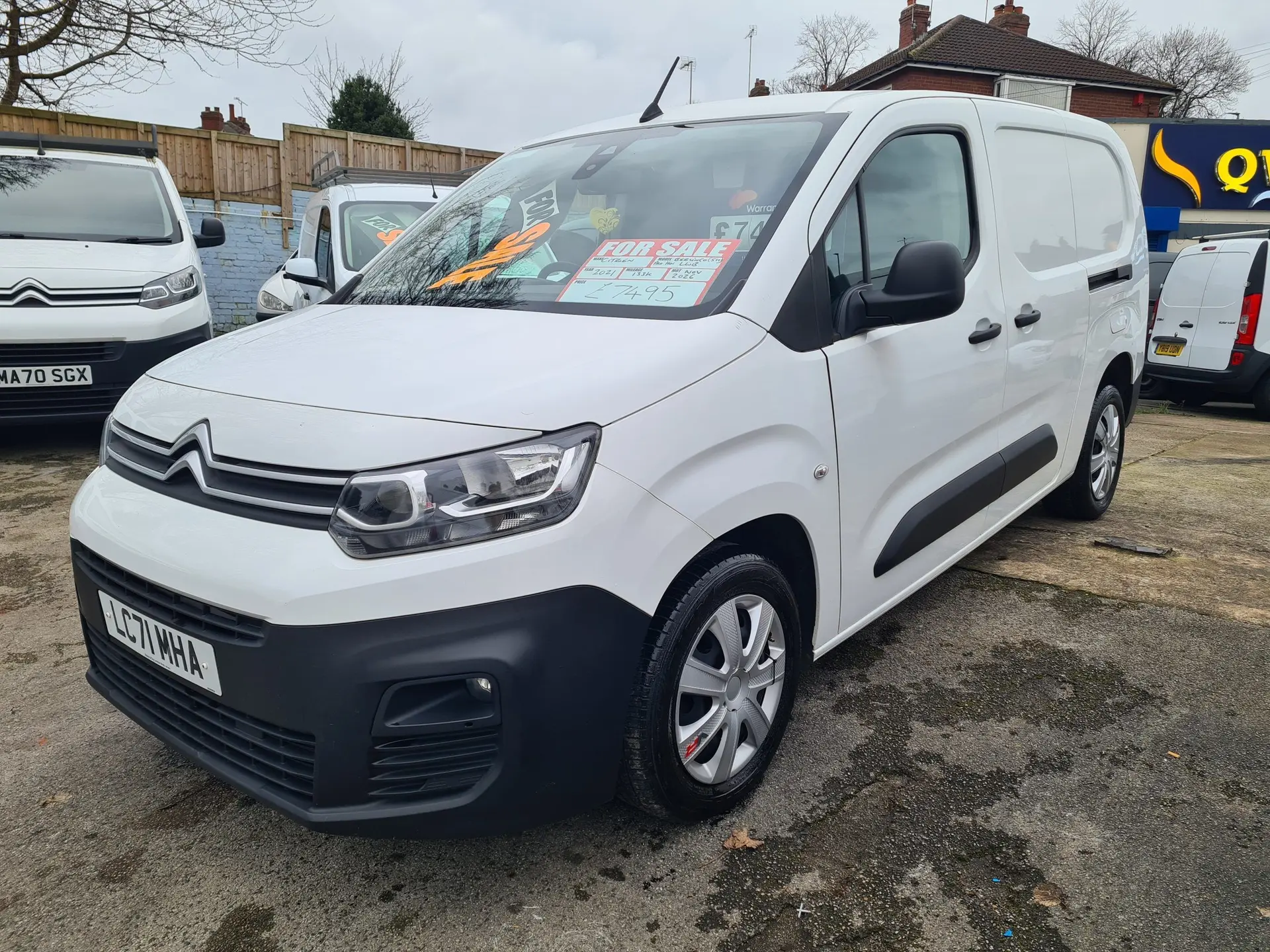 2021 CITROEN BERLINGO, LWB, CREWVAN 5 SEATS, photo 1 of 9